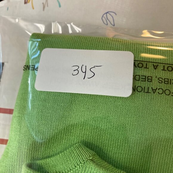 Womens August Silk Silk Blend Top Round Neck Sleeveless XL Green Viscose Silk Ny - Picture 8 of 8